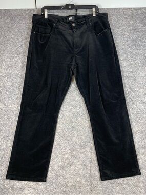 Paige Lennox Corduroy Pants Black 36 Slim Stretch Premium Casual Jeans